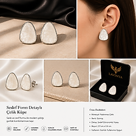 SEDEF FORM DETAYLI ÇELİK KÜPE