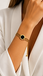 LAVİNYA MIDNIGHT GOLD BİLEKLİK